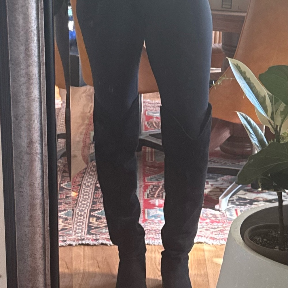STUART WEITZMAN Suede Over the knee boot 8.5 - Picture 11 of 12